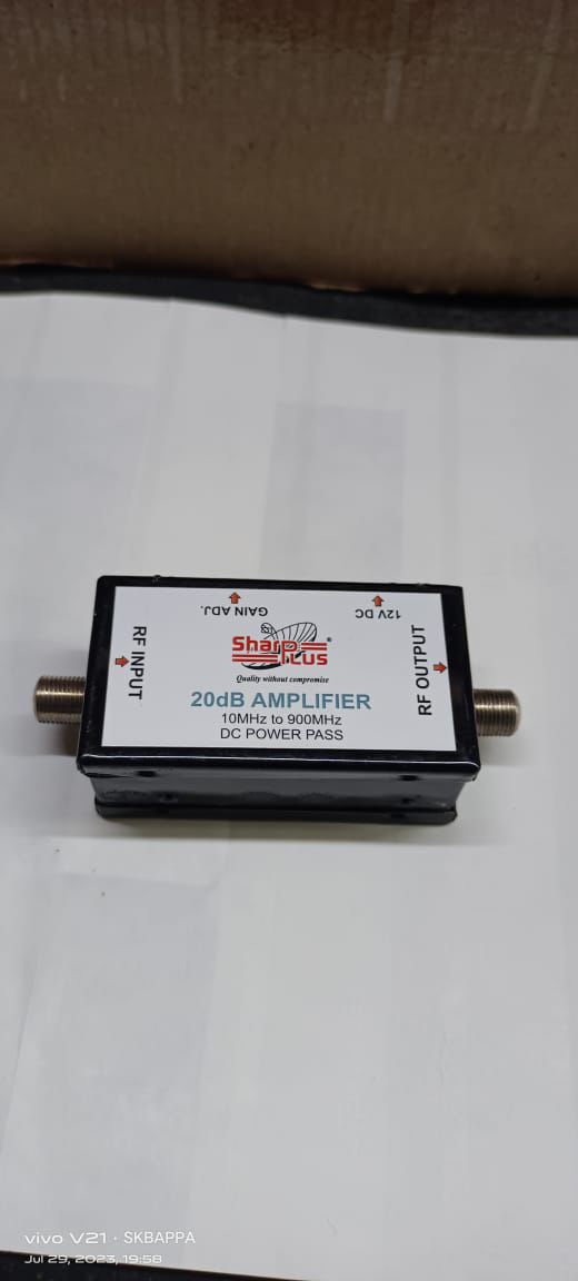 SharpPlus 12V DC 20 dB Amplifier