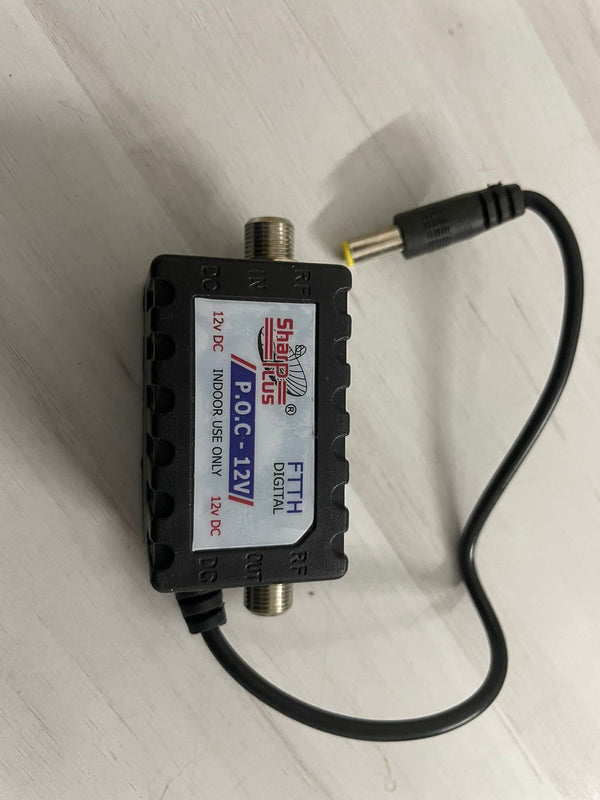 SharpPlus FTTH Power Over Coax 12V