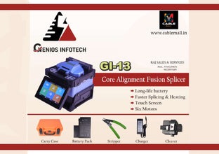 Genios Infotech GI 13 Splicing Machine Core To Core 6moter, Semi Automatic