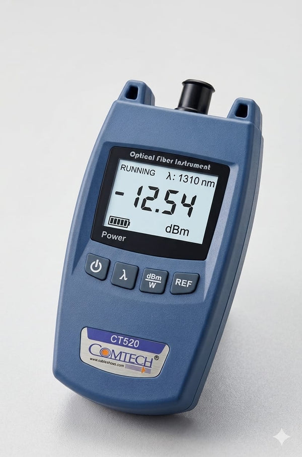 COMTECH FIBER TESTETR CT520 Optical Power Meter