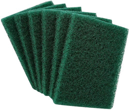 3438 Scrub Sponge Cleaning Pads Aqua Green (Pack Of 6) 