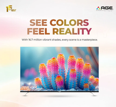 AGE 65 Inch QLED Google TV - AARIA 50GQUHD