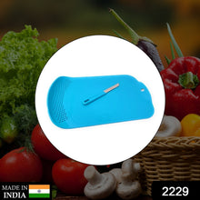 Chop & Drain Vegetables Fruits Chopping Board Sleek Knife