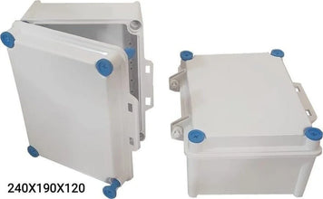 Poly Carbonate Rectangular Junction Box Weatherproof, IP65, 300x300x150 mm