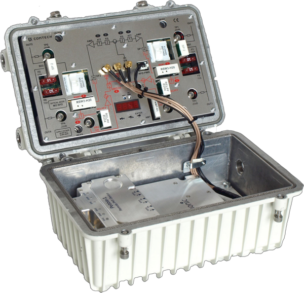 MO-RPD 1x2 segmentable R-PHY optical node