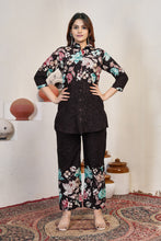 Pure Cotton Co-ord Set For Women top Pant