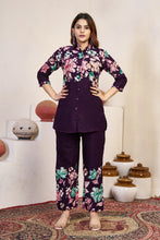 Pure Cotton Co-ord Set For Women top Pant