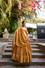 Pure Chanderi Plain Zari Weaving Lehenga With Dupatta MST