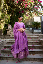 Pure Chanderi Plain Zari Weaving Lehenga With Dupatta PRL