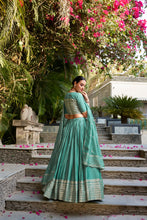Pure Chanderi Plain Zari Weaving Lehenga With Dupatta SGN