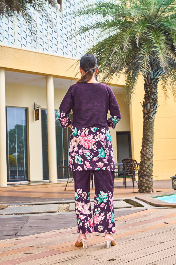 Pure Cotton Co-ord Set For Women