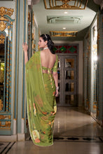 Georgette Printed Saree For Women MND