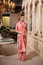 Georgette Printed Saree For Women ONG