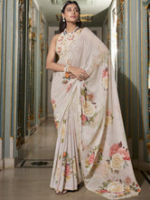Georgette Printed Saree For Women OWT