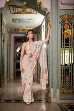 Georgette Printed Saree For Women OWT