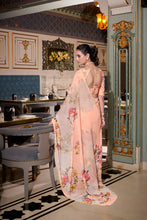 Georgette Printed Saree For Women  PEC