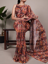 Floral Printed Saree For Women OG