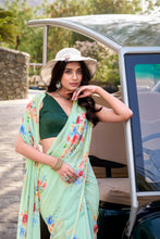 Floral Printed Saree For Women PST