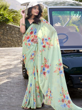 Floral Printed Saree For Women PST