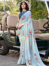 Floral Printed Saree For Women SBL