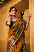 Kalamkari Printed Saree For Women MST