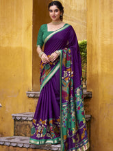 Kalamkari Printed Saree For Women PRL