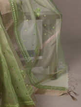 Poly Shimmer Embroidery Saree For Women PST