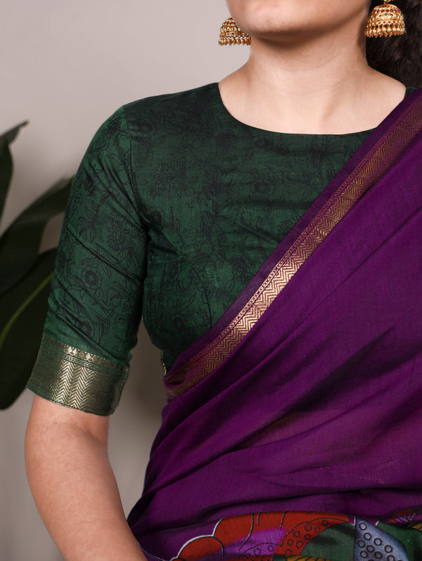PV Chanderi Floral Printed saree For Women PRL