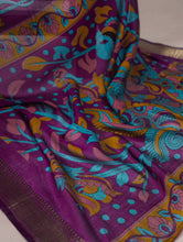PV Chanderi Floral Printed saree For Women TEL