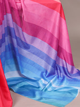 Satin Silk Printed Saree For Women MUT