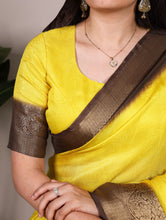 Marsh Mallow Saree For Women YLW