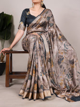Tussar Silk Saree For Women GRN