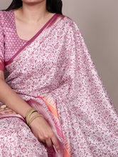 Tussar Silk Printed Saree For Women LPI