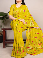 Naylon Weaving Work Saree LMN