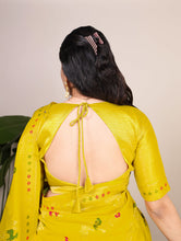 Naylon Weaving Work Saree LMN