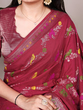 Naylon Weaving Work Saree RUG