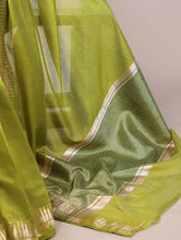 Cotton Silk Zari Weaving Saree OLE