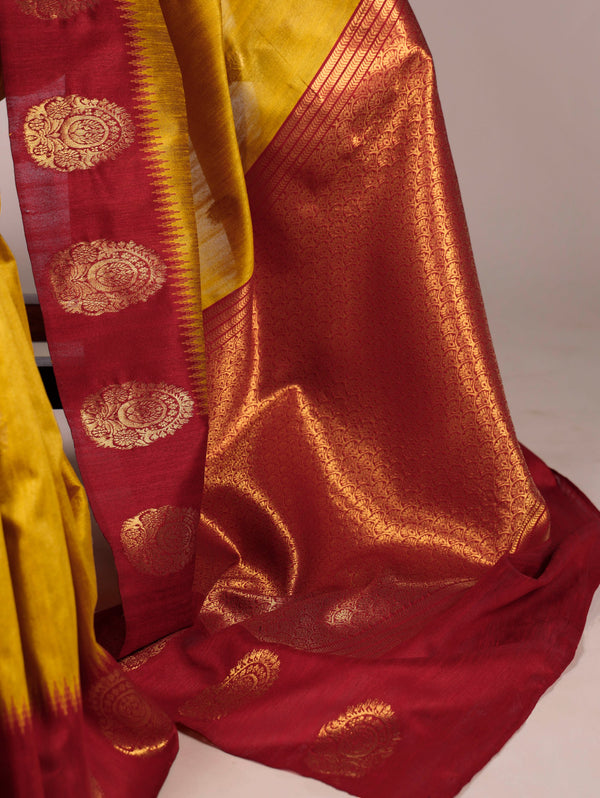 Cotton Zari Weaving Saree MST