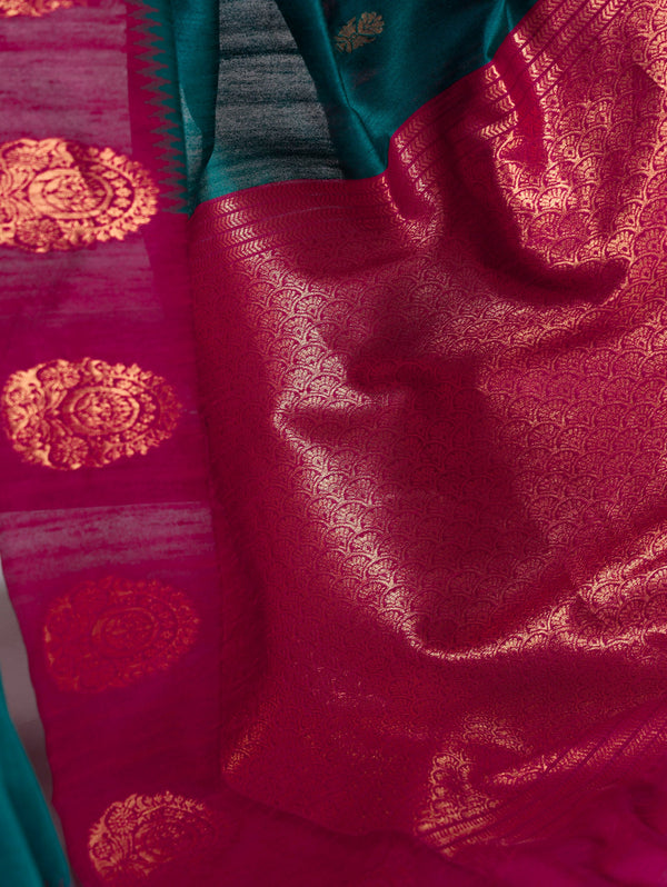 Cotton Zari Weaving Saree TEL