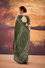 Crepe Printed Saree MND