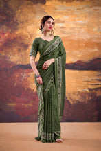 Crepe Printed Saree MND