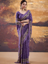 Crepe Printed Saree PRL
