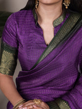 Dola Chex Zari Weaving Saree PRL