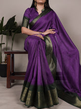 Dola Chex Zari Weaving Saree PRL