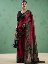 Rangoli Silk Printed Saree For Women MRN
