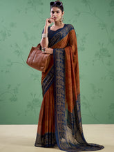 Rangoli Silk Printed Saree For Women ROG