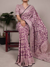 Cotton Silk Floral Printed Saree MUV