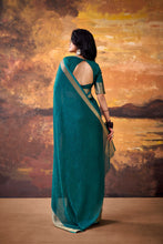 Marsh Mallow Zari Weaving Saree For Women TEL