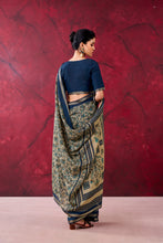 Chanderi Printed Zari Weaving Saree NBL