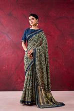 Chanderi Printed Zari Weaving Saree NBL